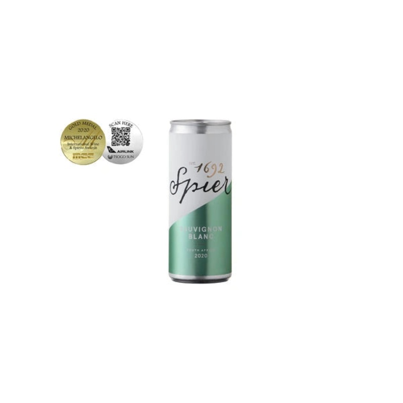 SPIER CANNED SAUVIGNON BLANC 250ML @ Emerald Hills [1030076] 250 ml
