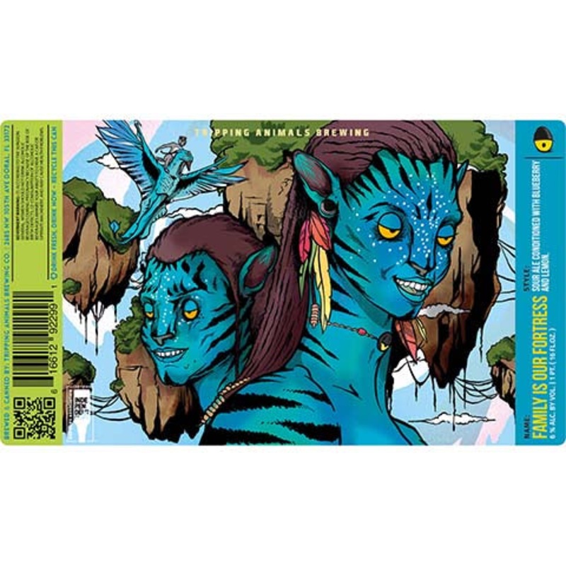Tripping Animals Family Is Our Fortress Sour Ale 16OZ SINGLE CAN