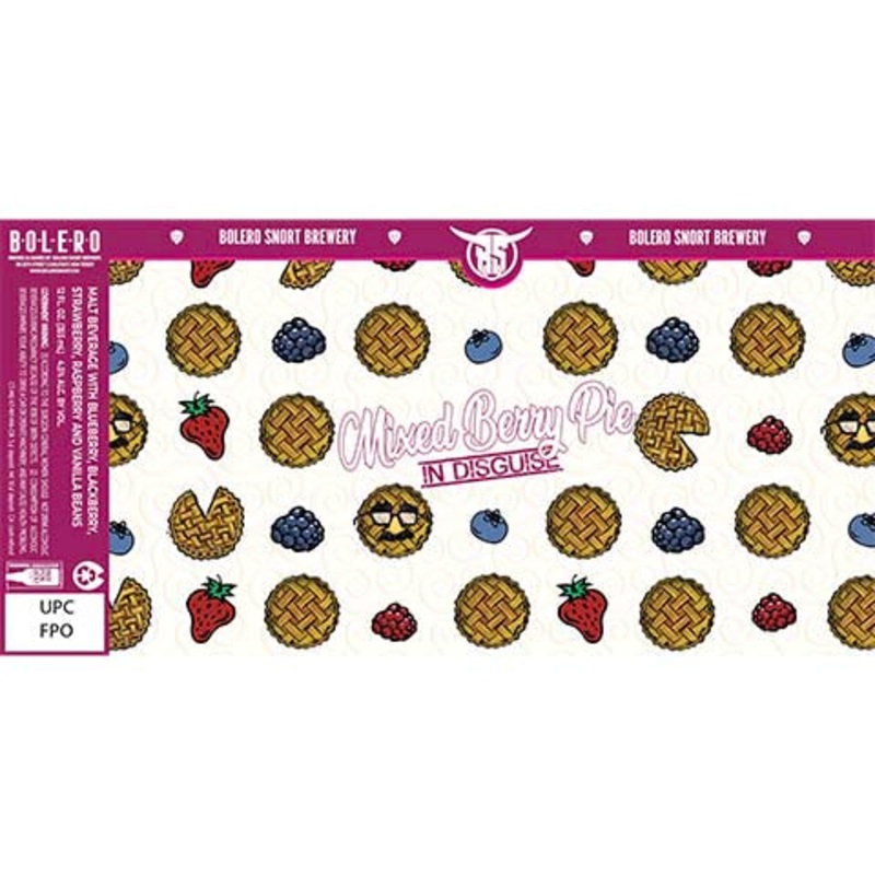 Bolero Snort Mixed Berry Pie In Disguise 12OZ SINGLE CAN