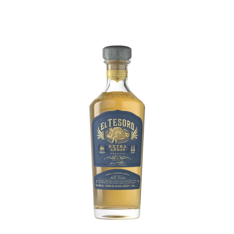 El Tesoro Extra Aejo Tequila 750mL