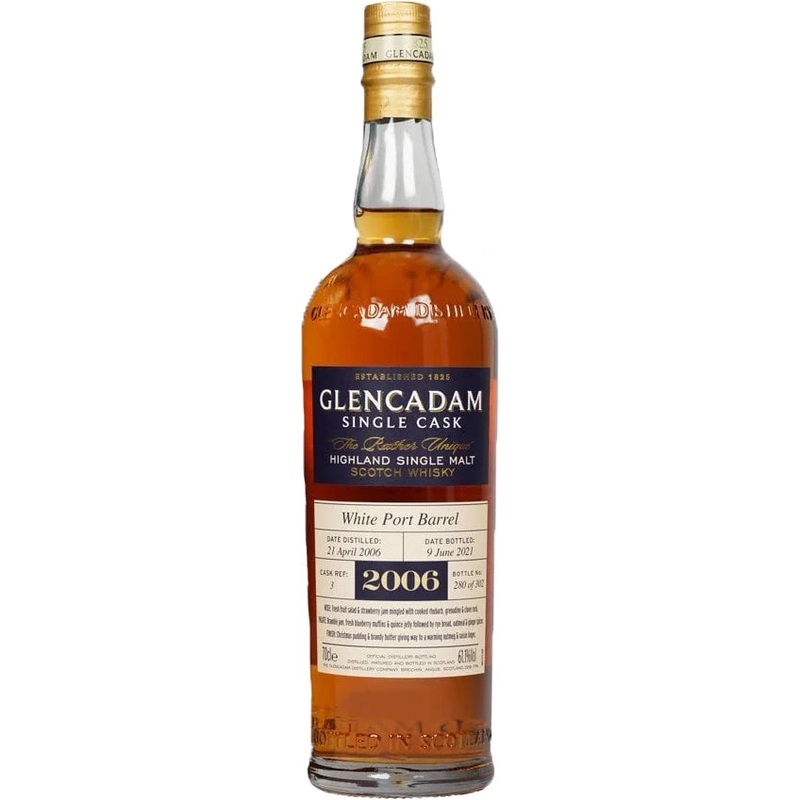 GLENCADAM 2006  WHITE PORT CASK SINGLE MALT SCOTCH 700ML @ Kelowna [1046332] 700 ml