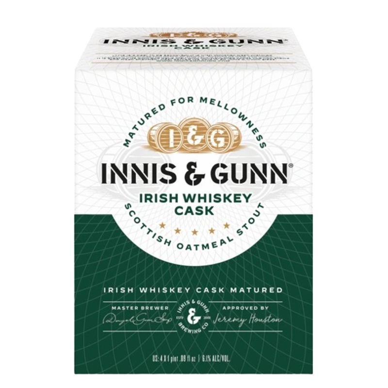 INNIS & GUNN IRISH WHISKEY CASK 500ML 4PK CAN @ Signal Hill [1052285] 2000 ml