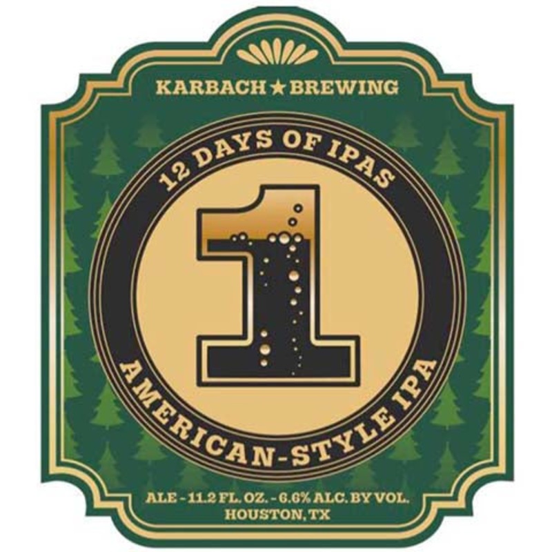 Karbach 1 American-Style IPA 11.2OZ SINGLE BTL
