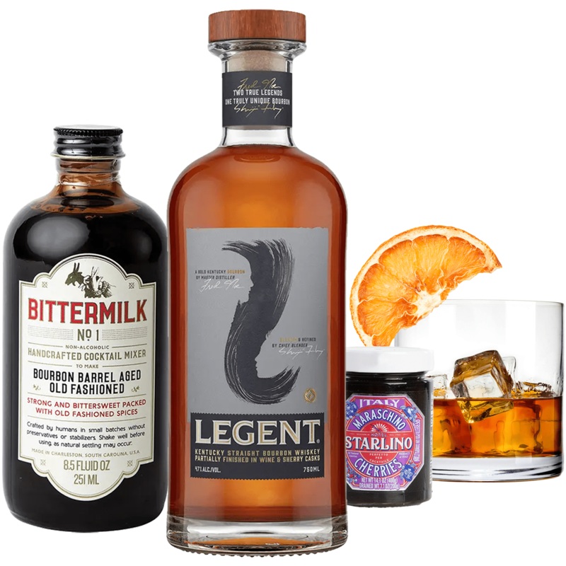Legent Bourbon Old Fashioned Gift Basket Cheers to You