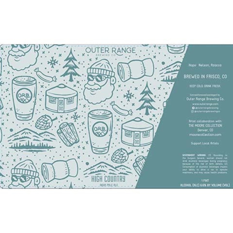 Outer Range High Country IPA 16OZ SINGLE CAN