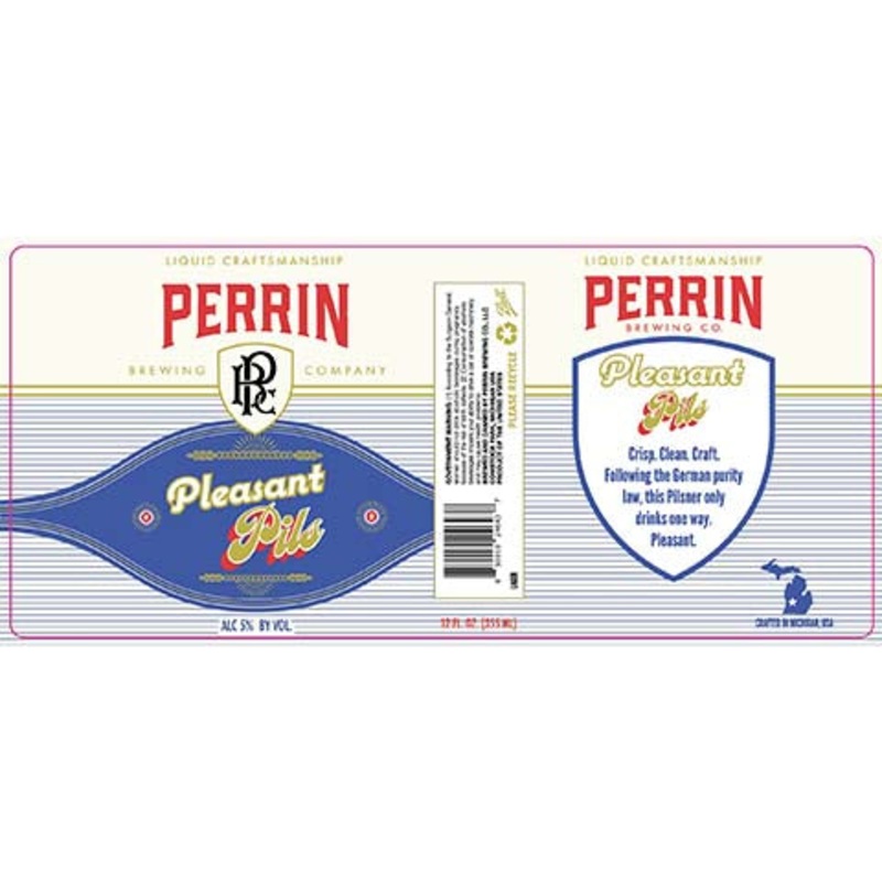 Perrin Pleasant Pils 12OZ SINGLE CAN