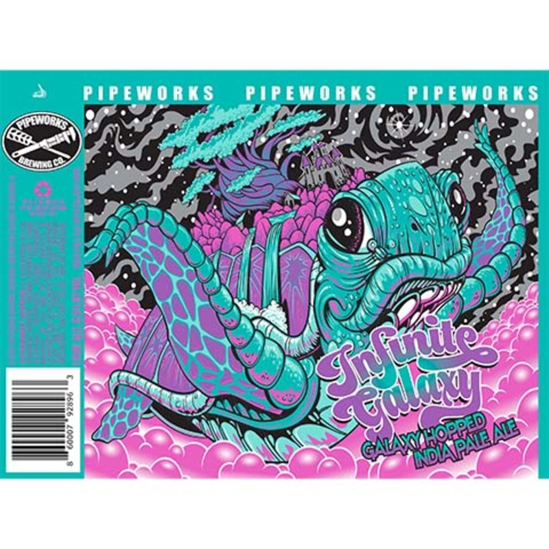 Pipeworks Infinite Galaxy Hopped IPA 16OZ SINGLE CAN