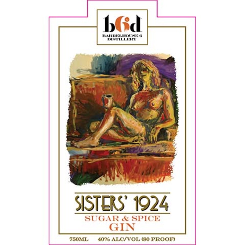 Sisters’ 1924 Sugar & Spice Gin 750ML BTL