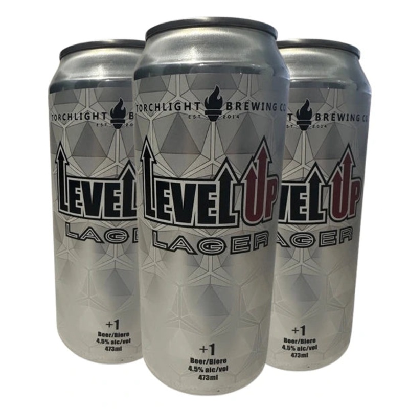 TORCHLIGHT LEVEL UP LAGER 473ML 4PK CAN @ Kelowna [1055807] 1892 ml