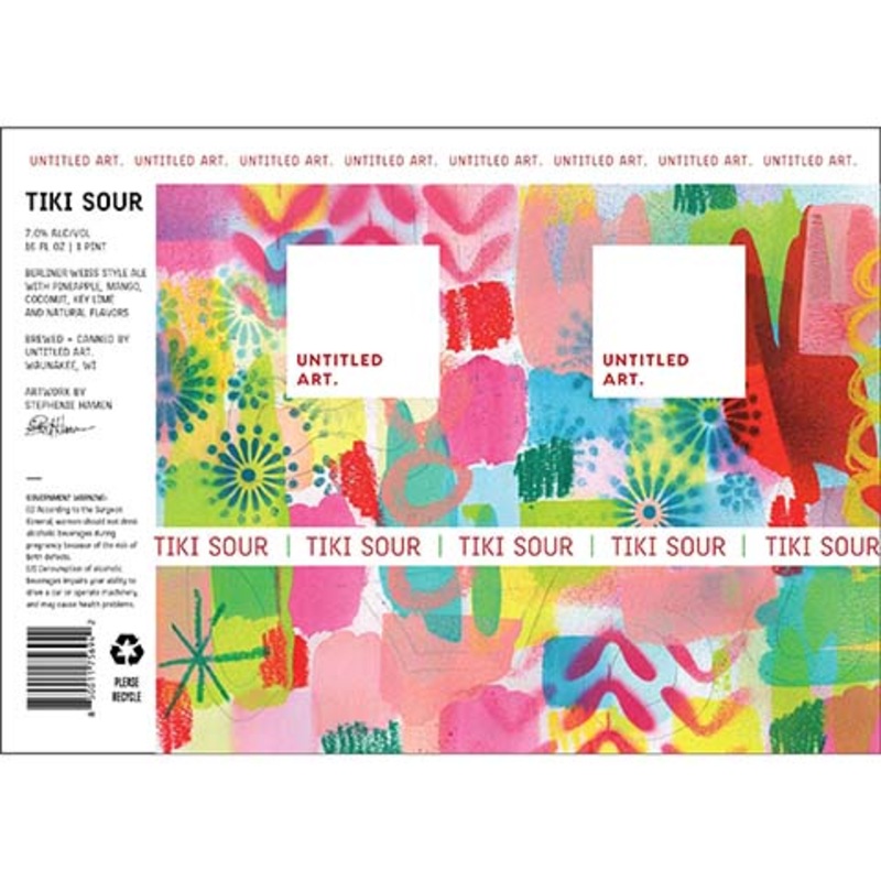 Untitled Art Tiki Sour Berliner Weisse Ale 16OZ SINGLE CAN