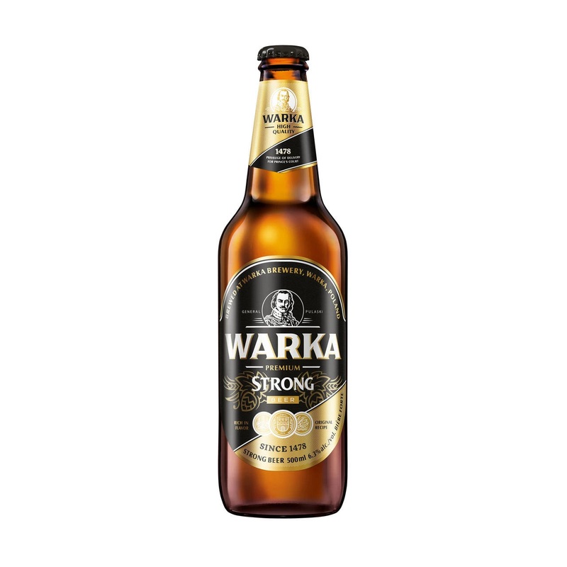 WARKA STRONG BEER 500ML BT @ St. Albert [1015211] 500 ml