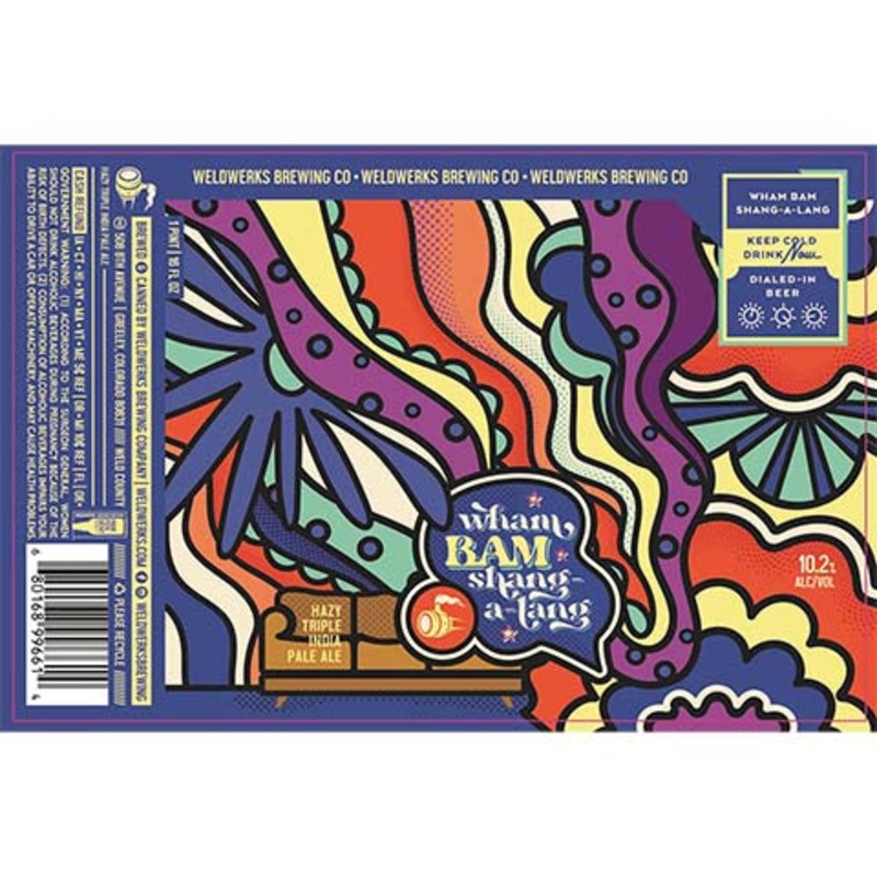 Weldwerks Wham Bam Shang-A-Lang Hazy TIPA 16OZ SINGLE CAN