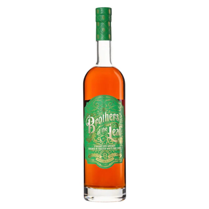 Brothers of the Leaf Straight Rye Finished in Toasted White Oak Casks