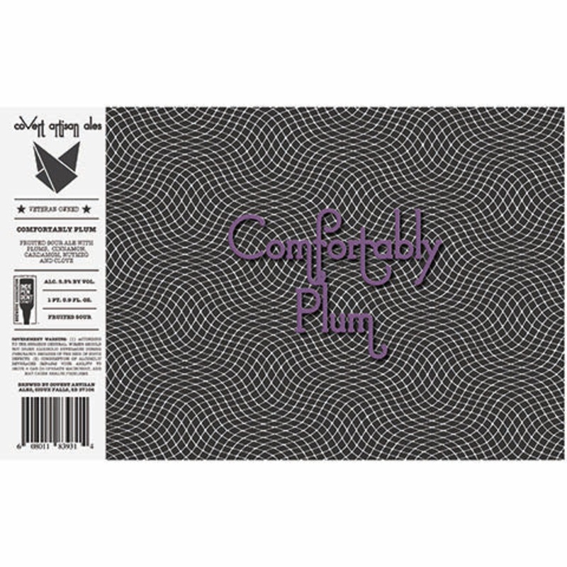 Covert Artisan Comfortably Plum Fruited Sour Ale 16.9OZ SINGLE CAN