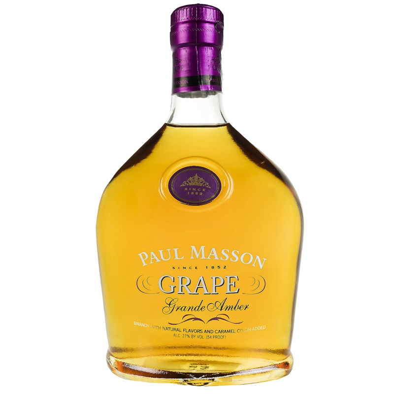 PAUL MASSON GRAPE FLAVORED BRANDY GRANDE AMBER 54 750ML 750ML