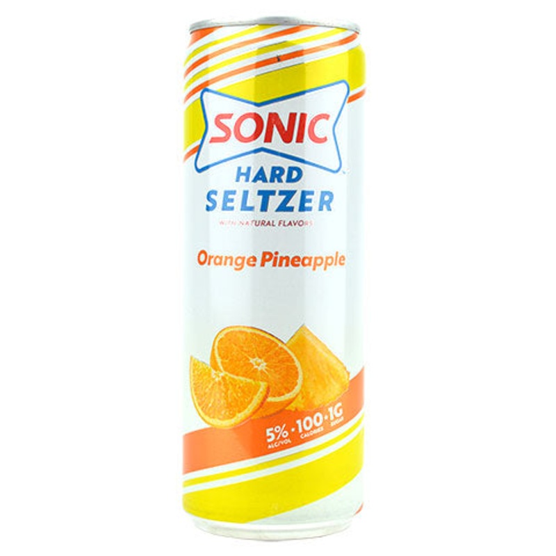 Sonic Orange Pineapple Hard Seltzer 12OZ SINGLE CAN