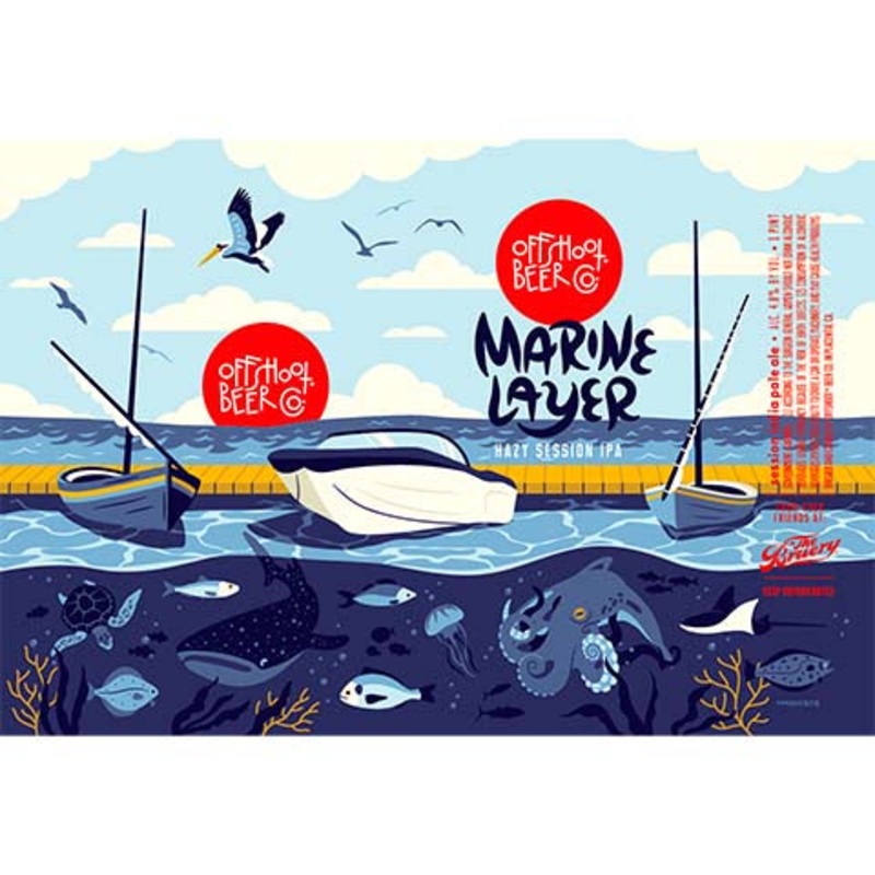 The Bruery Marine Layer Hazy Session IPA 16OZ SINGLE CAN