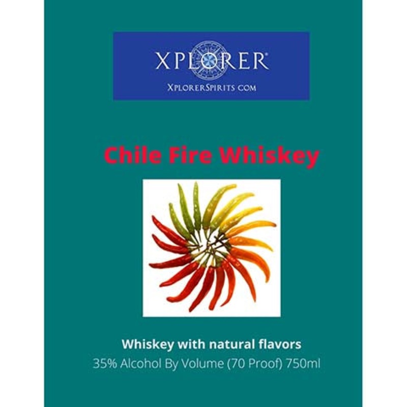 Xplorer Chile Fire Whiskey 750ML BTL