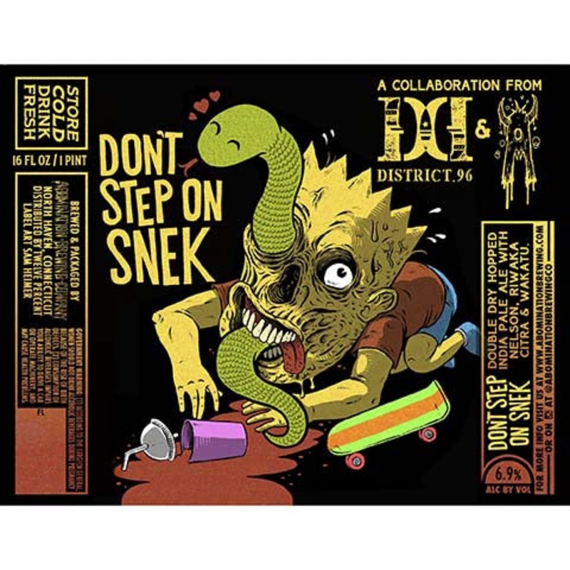 Abomination Don’t Step On Snek DDH IPA 16OZ SINGLE CAN