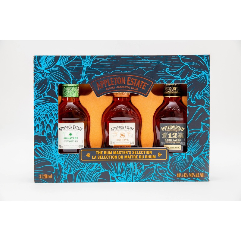 APPLETON ESTATE TASTER PACK 200ML 3PK @ Airdrie [1037285] 600 ml