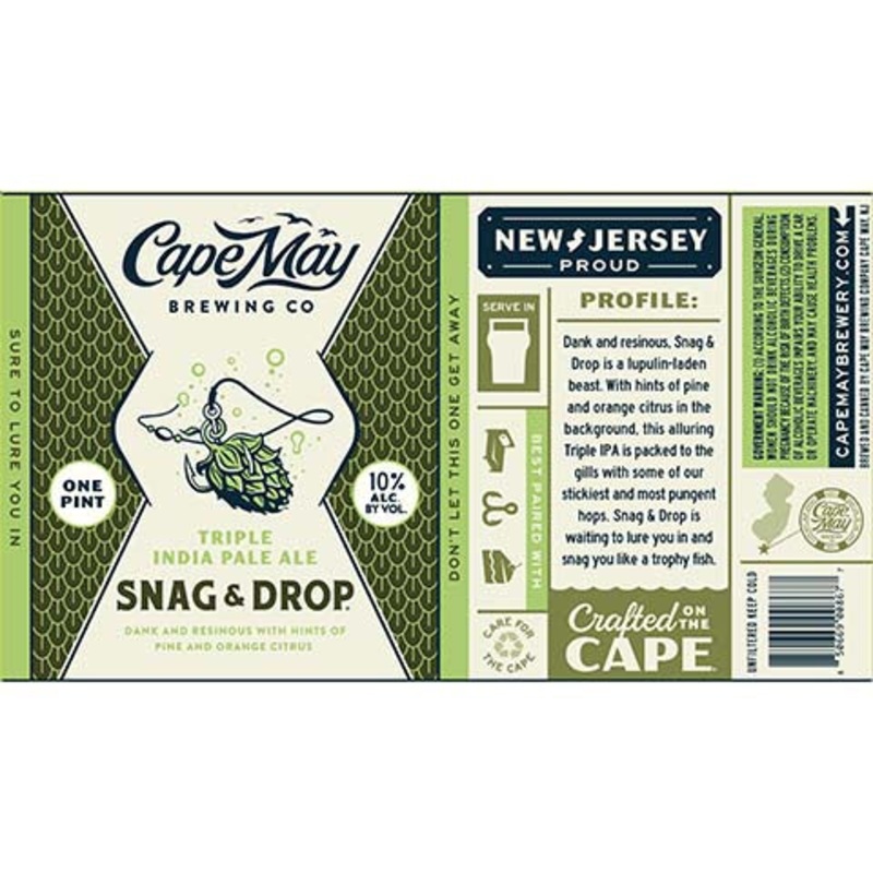 Cape May Snag & Drop TIPA 16OZ SINGLE CAN