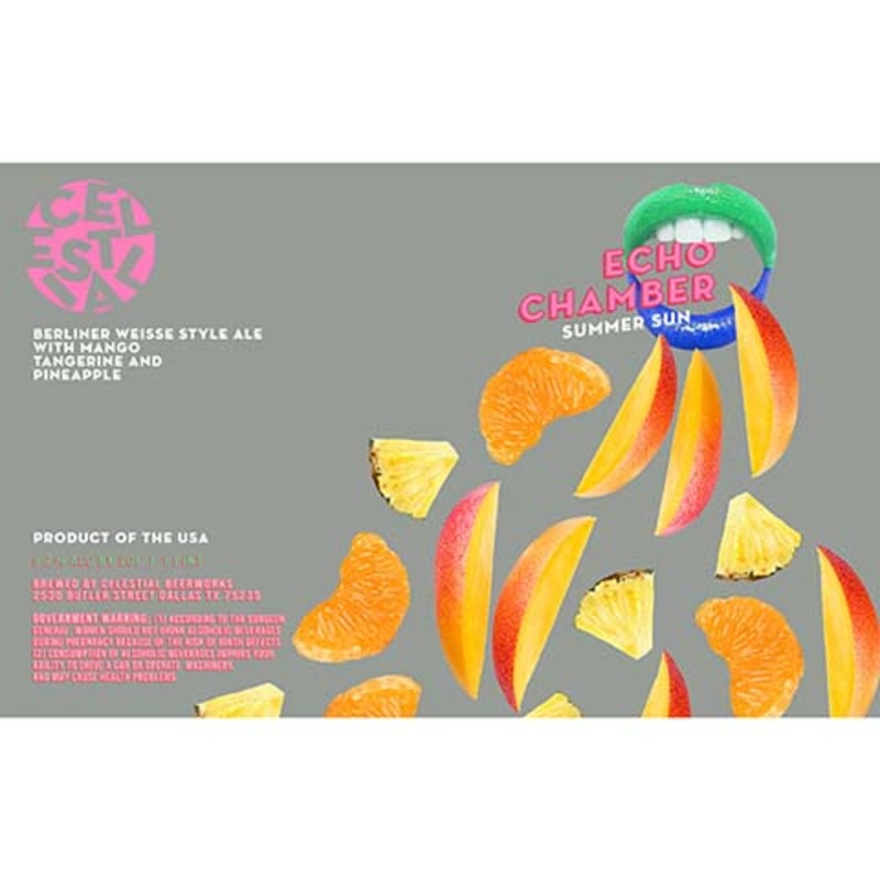Celestial Echo Chamber Summer Sun Berliner Weisse Ale 16OZ SINGLE CAN