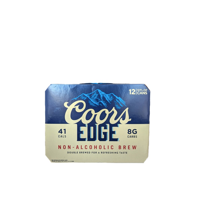 Coors Edge Non-Alcoholic 12 Pack Cans