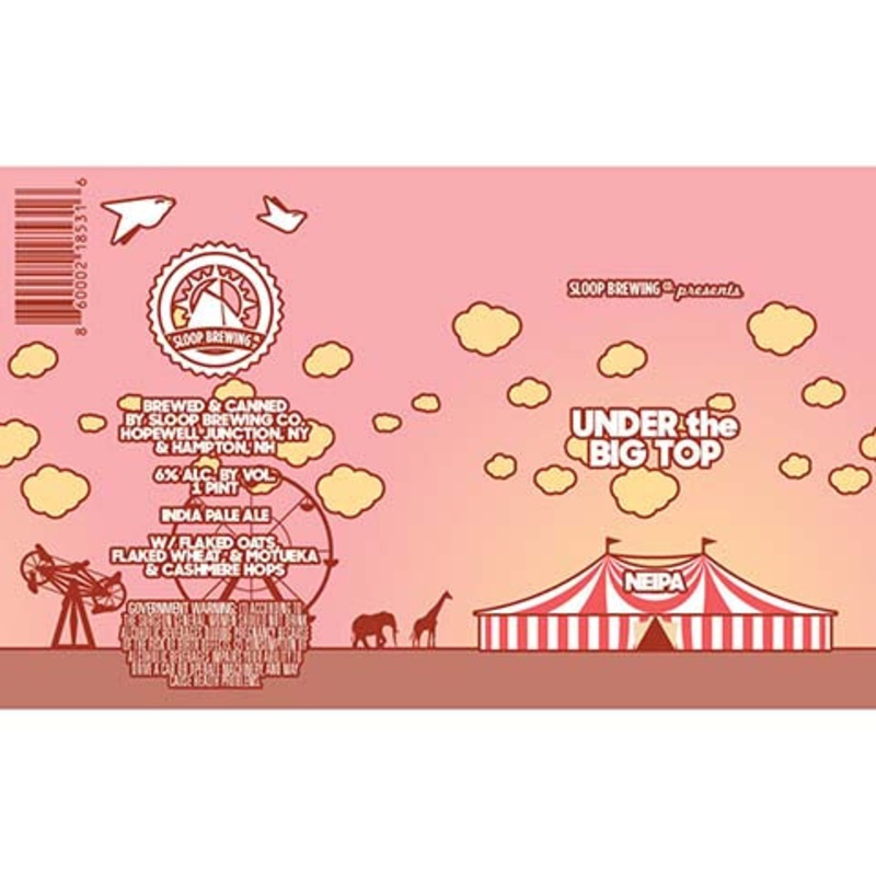 Sloop Under The Big Top NEIPA 16OZ SINGLE CAN