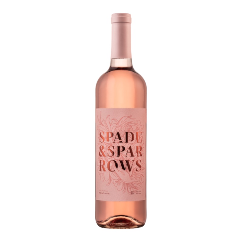 SPADE & SPARROWS ROSE WINE CALIFORNIA 2020 750ML 750ML