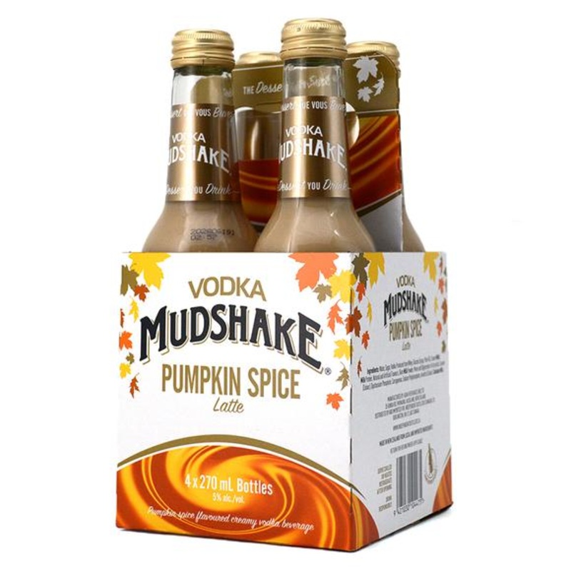 VODKA MUDSHAKE PUMPKIN SPICE 4 BTLS