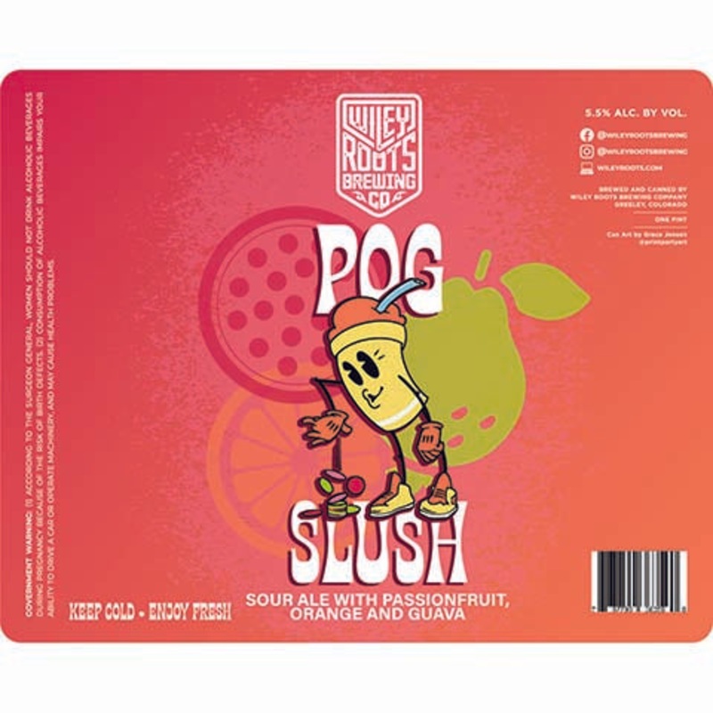 Wiley Roots Pog Slush Sour Ale 16OZ SINGLE CAN