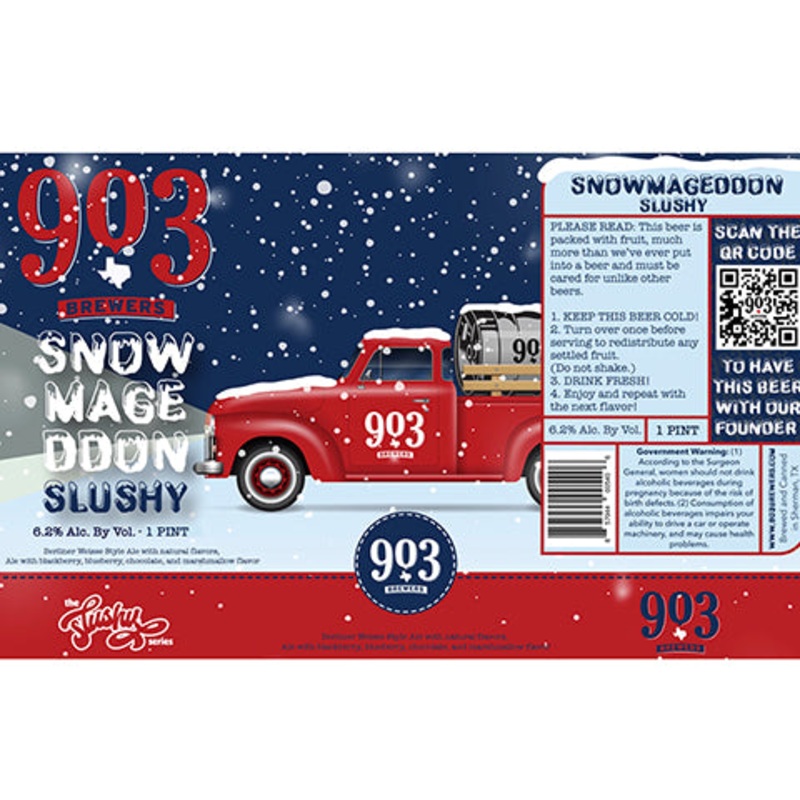 903 Brewers Snow Mage DDON Slushy 16OZ SINGLE CAN