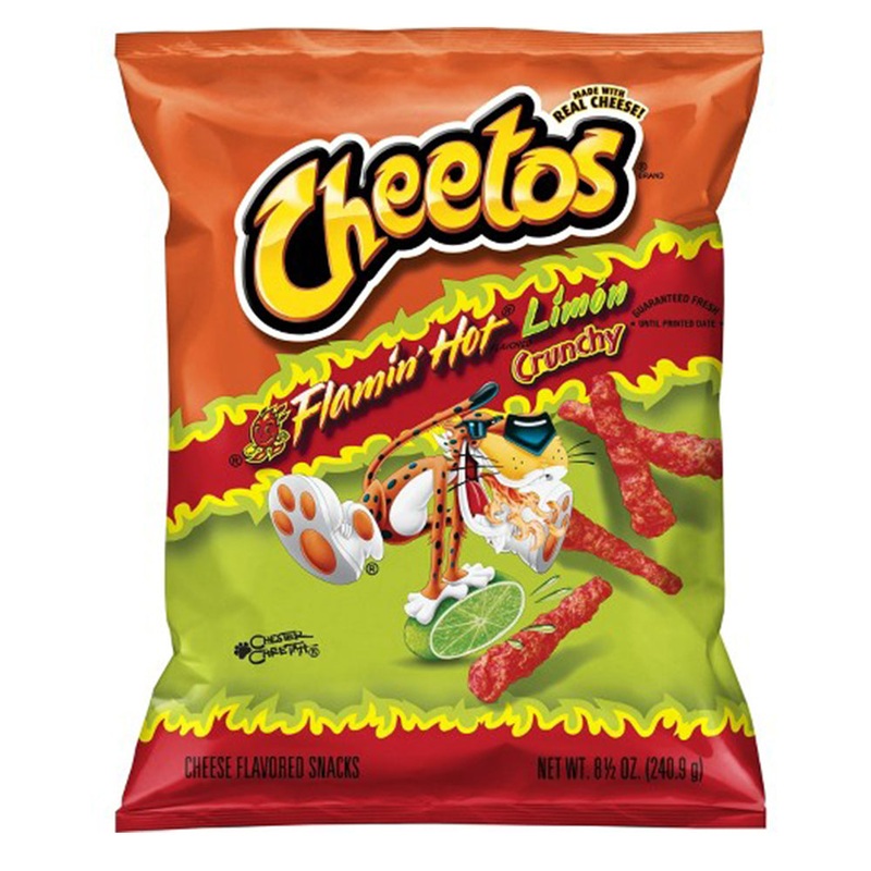 Cheetos Flamin Hot Limon Crunchy 1.75oz