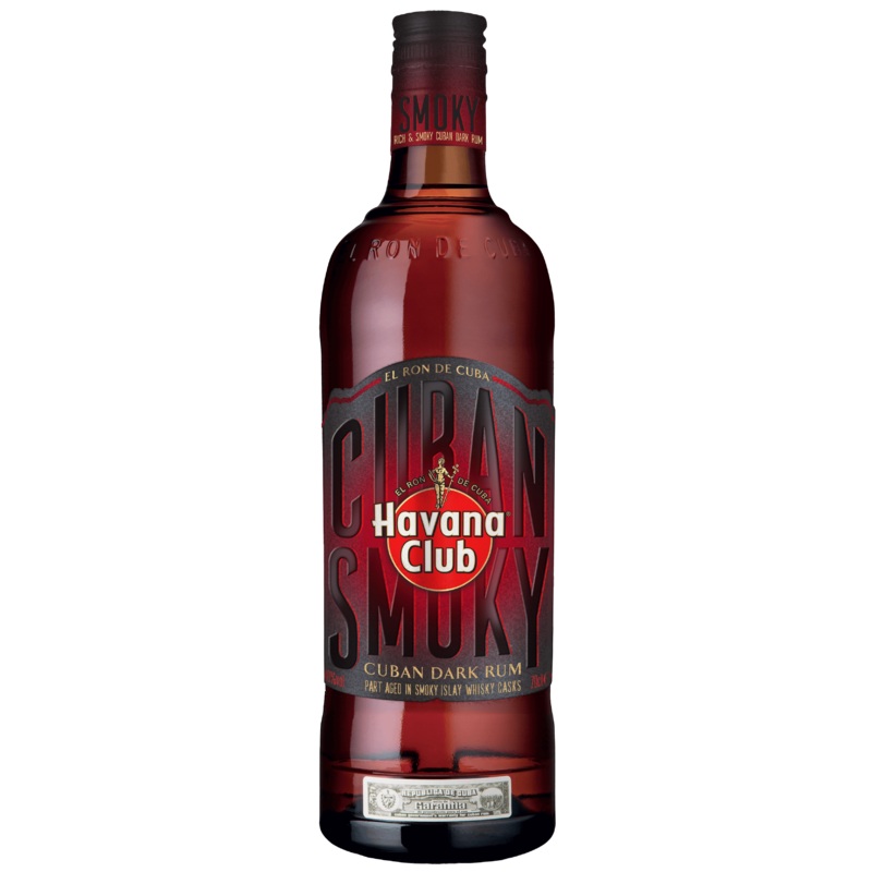 HAVANA CLUB CUBAN SMOKY 750 ML