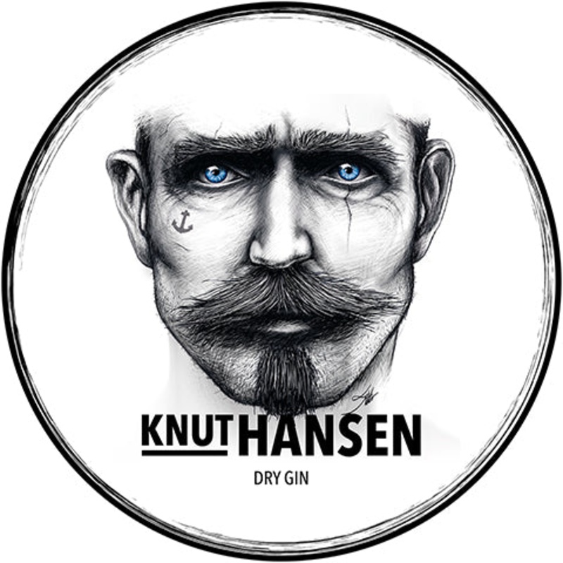 Knut Hansen Dry Gin 750ML BTL