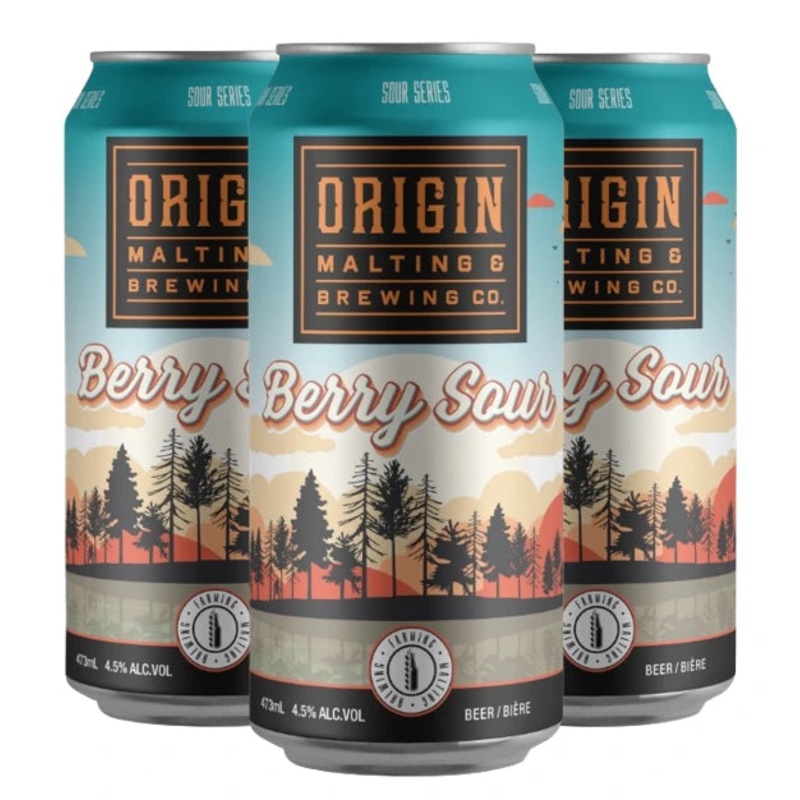 ORIGIN BERRY SOUR 473ML 4PK CAN @ Lethbridge [1056521] 1892 ml