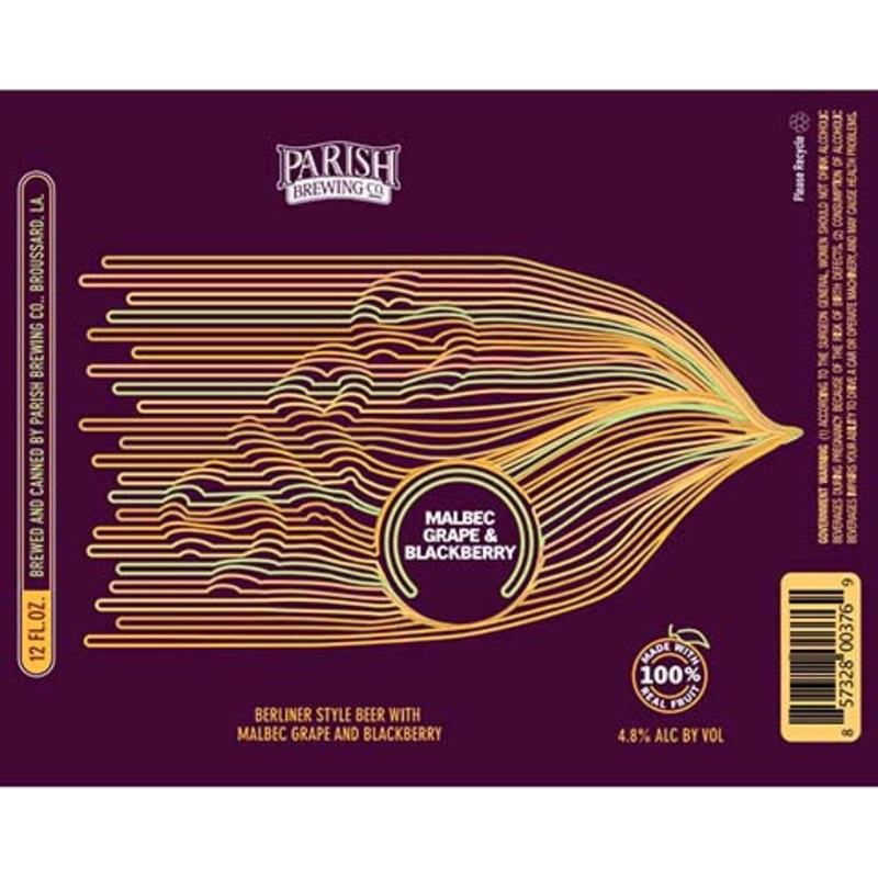 Parish Malbec Grape & Blackberry 12OZ SINGLE CAN