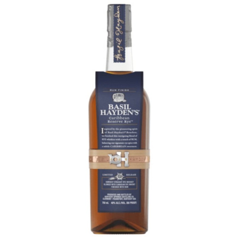 Basil Hayden’s Caribbean Reserve Rye
