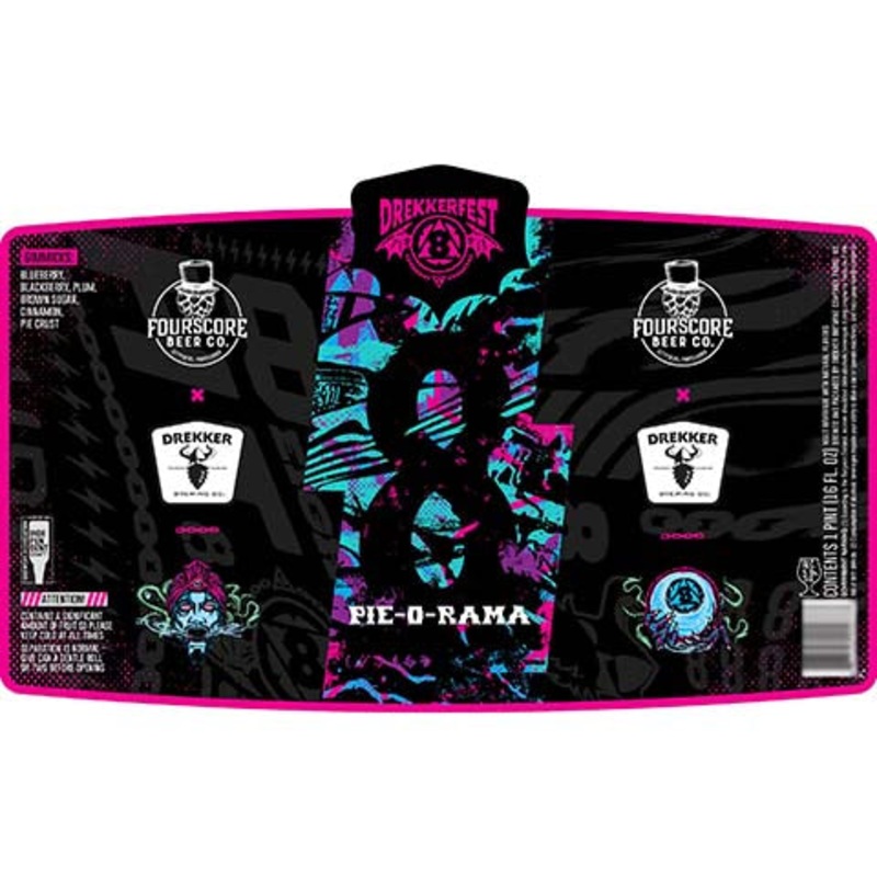 Drekker Pie-O-Rama DrekkerFest 8 Release 16OZ SINGLE CAN