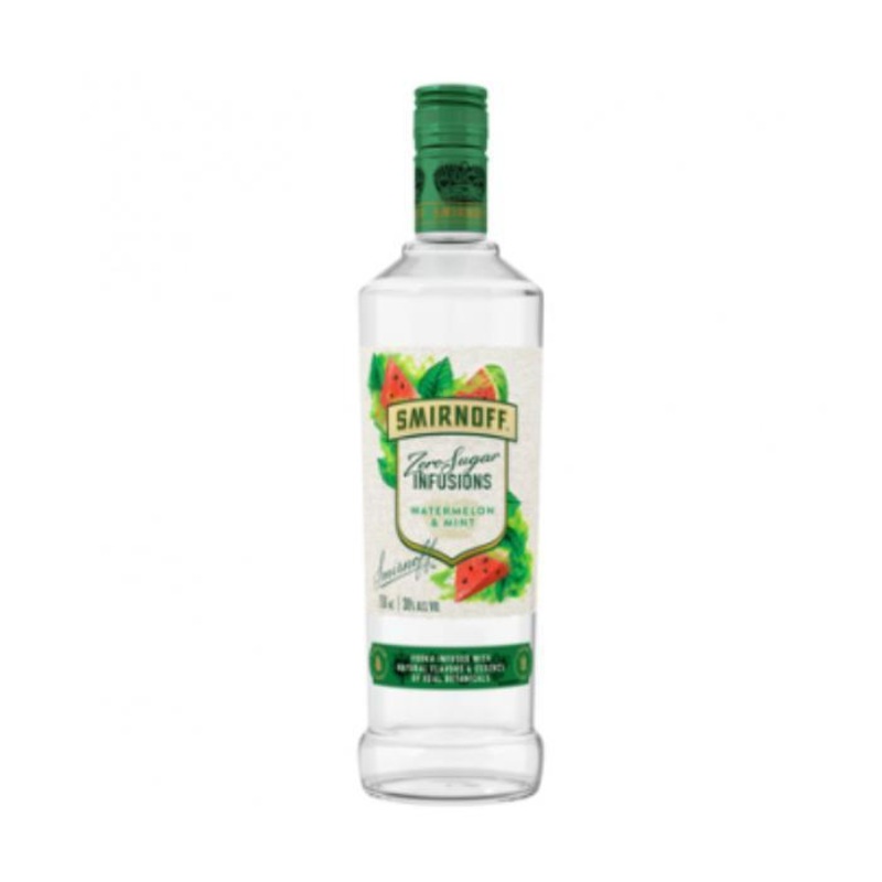 Smirnoff Zero Sugar Infusions Watermelon and Mint