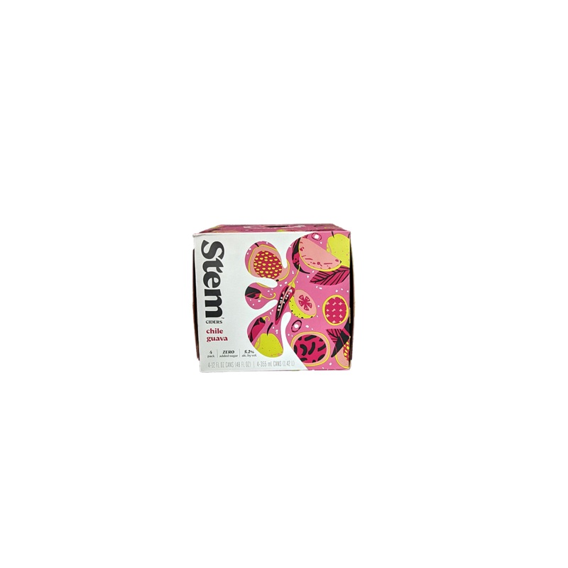 Stem Chile Guava Cider 4 Pack