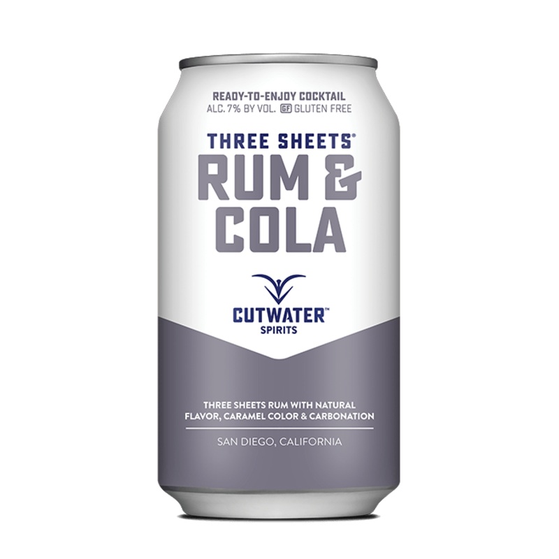 Three Sheets Rum & Cola (4 Pack – 12 Ounce Cans)