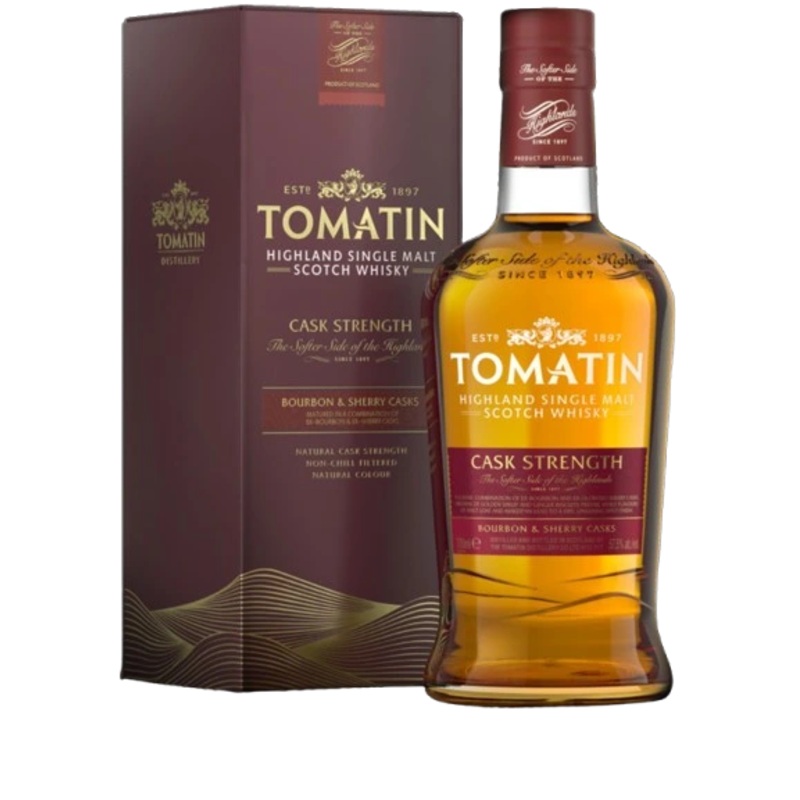 TOMATIN HIGHLAND CASK STRENGTH SCOTCH WHISKY 700ML @ Sage Hill [1021389] 700 ml