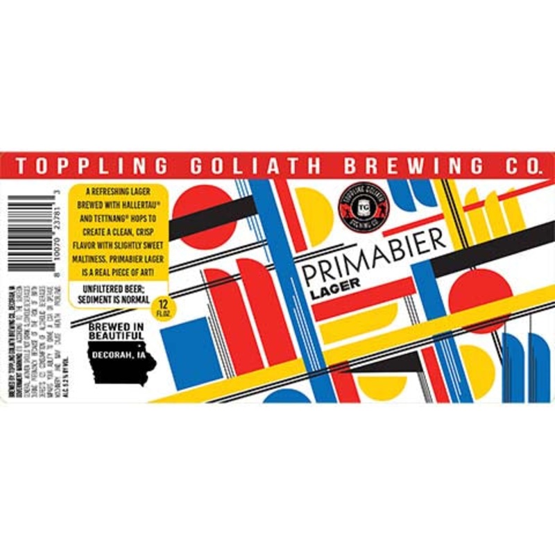 Toppling Goliath Primabier Lager 12OZ SINGLE CAN