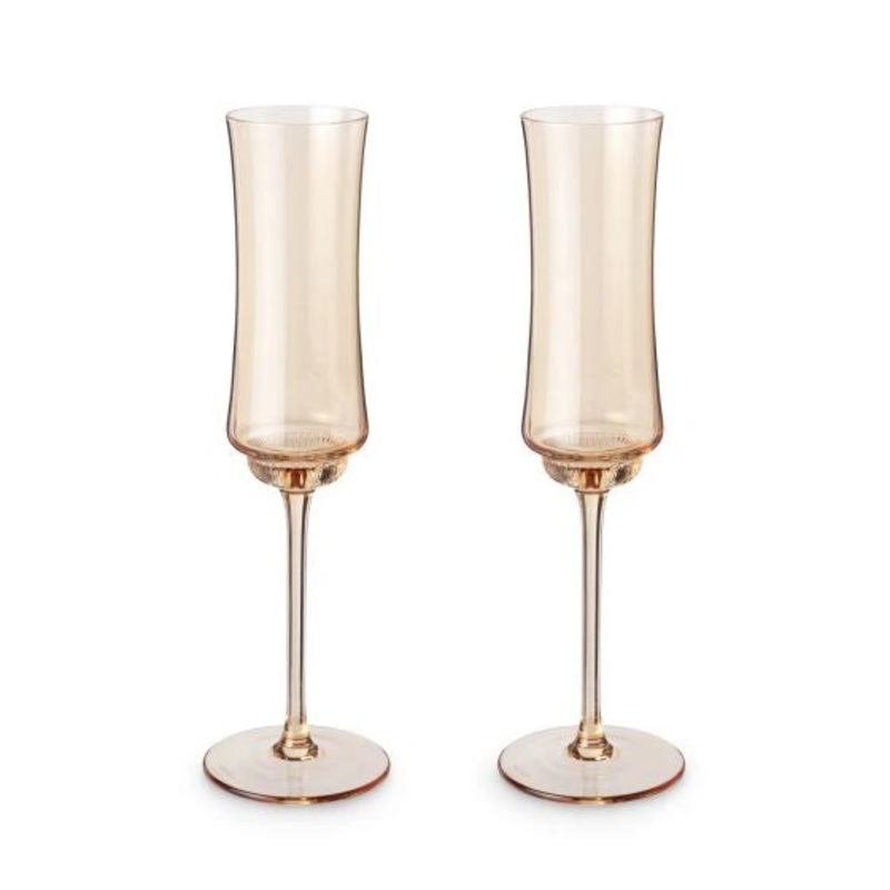TWINE TULIP AMBER CHAMPAGNEWINE GLASSES @ Kelowna [1047873] ml