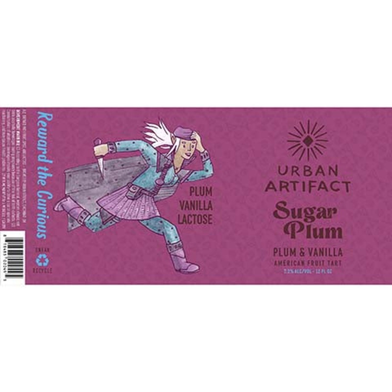 Urban Artifact Sugar Plum Fruit Tart Ale 12OZ SINGLE CAN