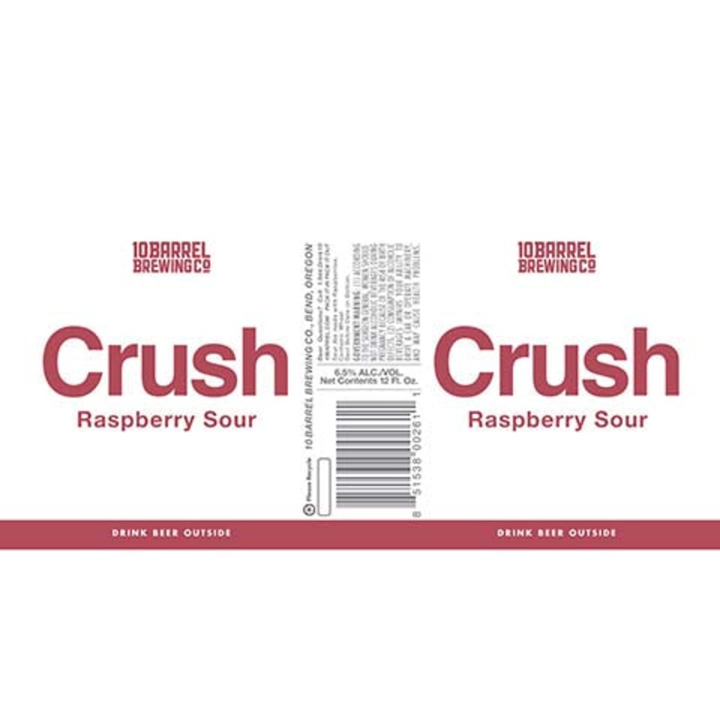 10 Barrel Raspberry Crush Sour 12OZ SINGLE CAN