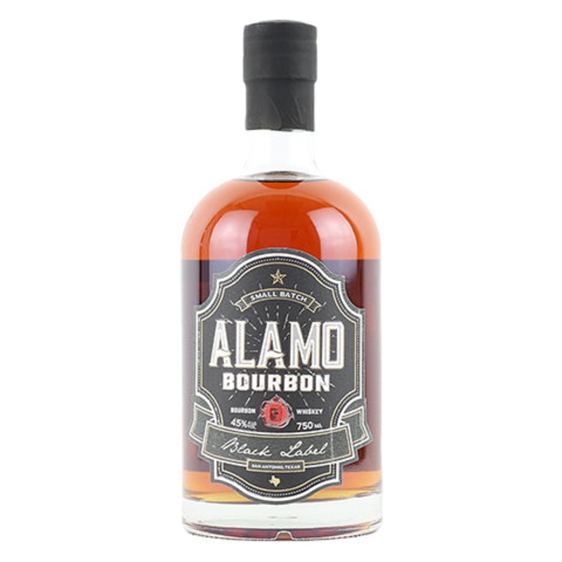 Alamo Black Label Small Batch Bourbon Whiskey 750ML BTL